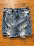 Preloved Cello Denim Mini Skirt