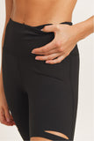 Laser Cut High Waist Leggings