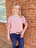 Making Me Blush Blouse