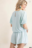 Soft Knit Swiss Dot Relax Dolman Set
