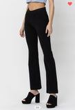Black Cello Pull On Flares 30 in