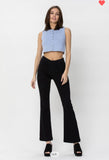 Black Cello Pull On Flares 30 in